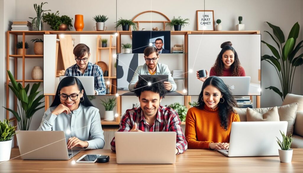 How can I communicate effectively with my team while working remotely ? 2 image