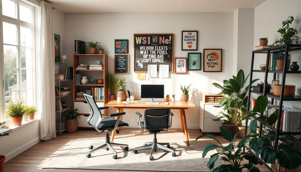 How can I decorate my home office to be inspiring and productive ? 4 image 14